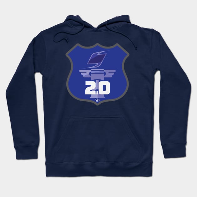 Team 20 - Pit Crew Hoodie by dhartist